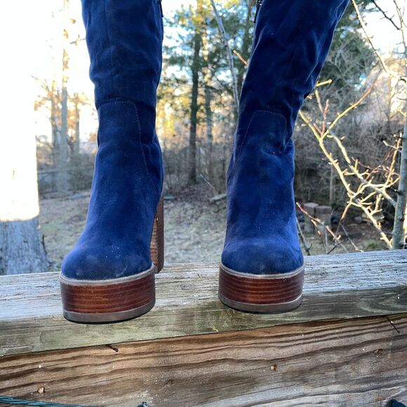 Charmed 70s Knee High Boots by Asos Size 5 - Picture 6 of 7